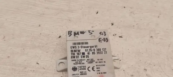 BMW 5 E39 Immobilizer control unit/module 61358380137 05393221