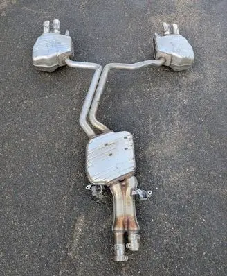 Audi A8 S8 D5 Muffler/silencer 4N0253078AQ 4N0253611J 4N0253612F