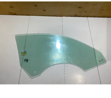 Ford Mustang VI Front door window/glass (coupe) FR3B6321411AE