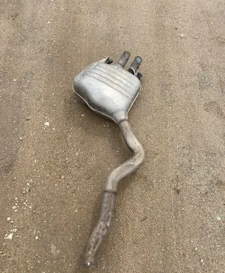 Mercedes-Benz CLS C257 Muffler/silencer A2134914000
