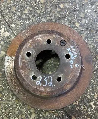 Nissan Juke I F15 Rear brake disc