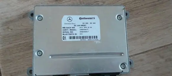 Mercedes-Benz E W211 Bluetooth control unit module A2118701885 DM60455017