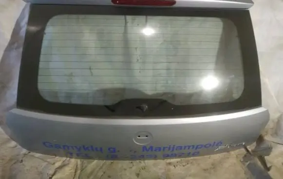Fiat Punto (188) Tailgate/trunk/boot lid sidabrinis