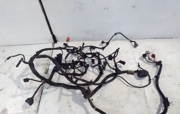 Volkswagen Touareg I Engine installation wiring loom