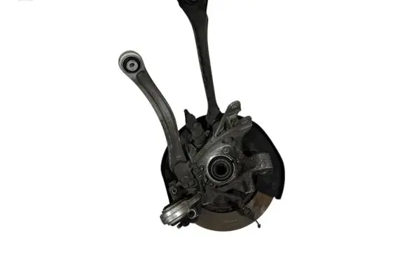 Front wheel hub spindle knuckle