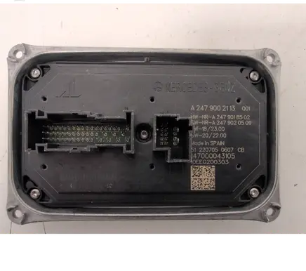 Mercedes-Benz GLA H247 LED ballast control module A2479002113 A2479018502 A2479020509