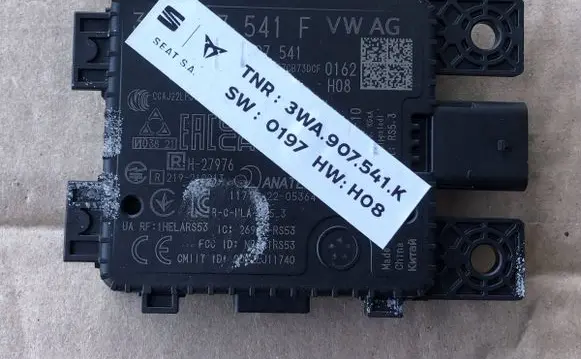 Volkswagen PASSAT B9 Distronic sensor radar 3WA907541K SEATSA H27976