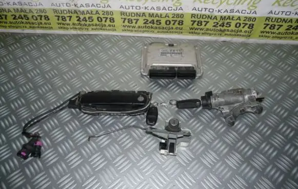 Audi A3 S3 8L Engine ECU kit and lock set 0281010981