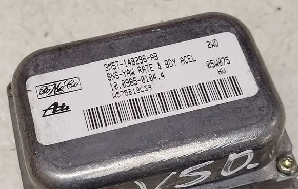 Volvo V50 ESP acceleration yaw rate sensor 3M5T14B296AB 3M5114B348AF 10098501044