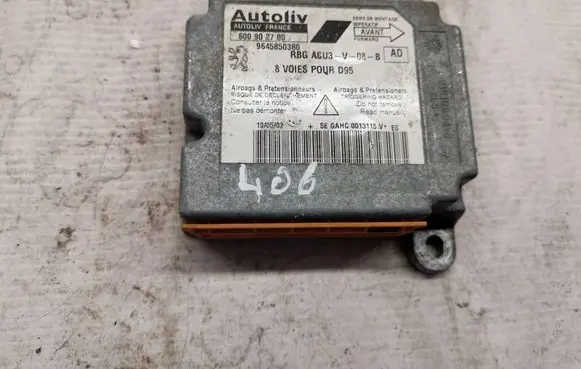 Peugeot 406 Airbag control unit/module 9645850380 600902700