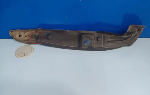 Audi A6 S6 C7 4G Fender end trim 4G0821111