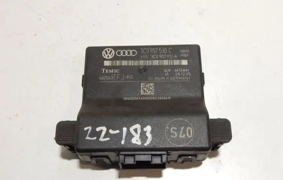 Volkswagen PASSAT B6 Gateway control module 3C0907530C 22183