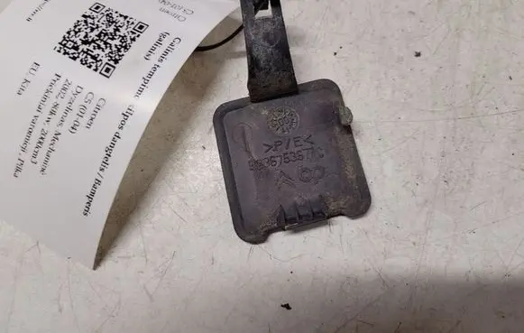 Citroen C5 Rear bumper row hook cap/cover 9636753677