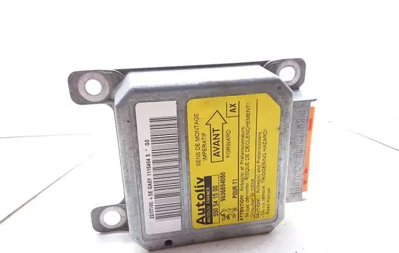 Peugeot 206 Airbag control unit/module 550541500 9636894080