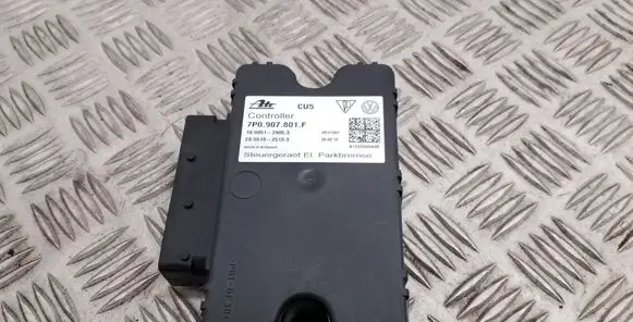 Volkswagen Touareg II Hand brake control module 7P0907801F