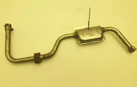 Volkswagen Touareg I Webasto auxiliary heater silencer 7L0819084B
