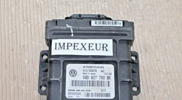 Porsche Cayenne (9PA) Gearbox control unit/module 09D927750BK UD0A000096 H12S0478