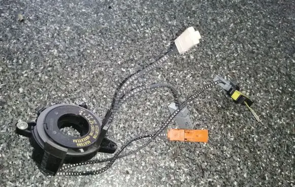 Peugeot 607 Airbag slip ring squib (SRS ring)