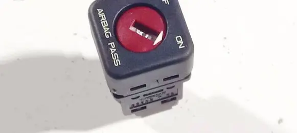 Citroen C5 Passenger airbag on/off switch 95835T02