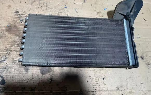 Electric cabin heater radiator