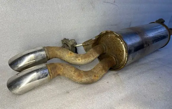 Audi A6 S6 C5 4B Rear muffler/silencer tail pipe 4B0253611BQ 2039803 4B0120S