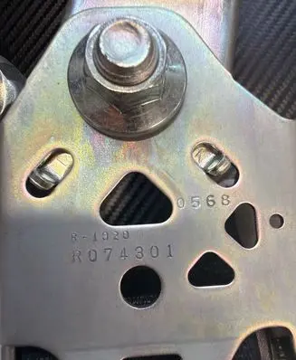 Toyota RAV 4 (XA50) Rear seatbelt R074301 R1920