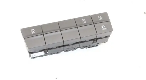 Skoda Octavia Mk3 (5E) A set of switches 5E2927238B 5E2927132G