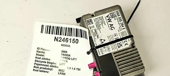 Skoda Karoq Central body control module 5WA035284E