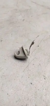 Sun visor clip/hook/bracket