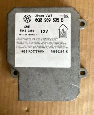 Volkswagen Golf IV Airbag control unit/module 6Q0909605B 5WK42869 48990207K