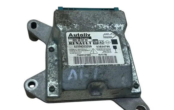 Opel Vivaro Airbag control unit/module 93854786 8200435339A