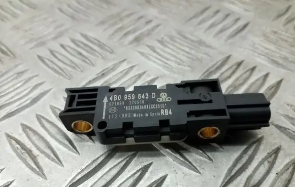 Airbag deployment crash/impact sensor