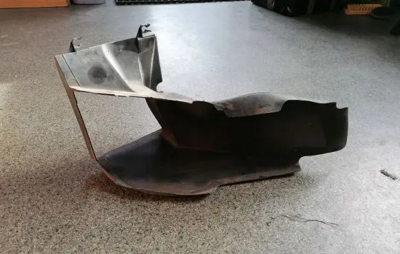 Seat Exeo (3R) Intercooler air guide/duct channel 3R0825640