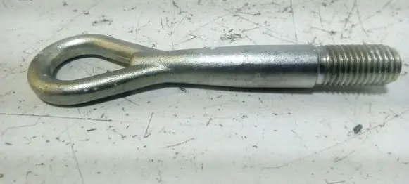 Towing hook eye
