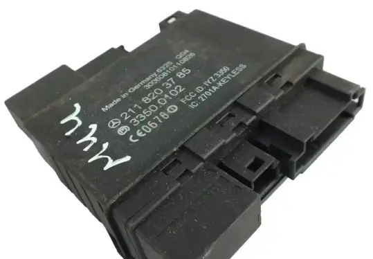 Keyless (KESSY) go control unit/module