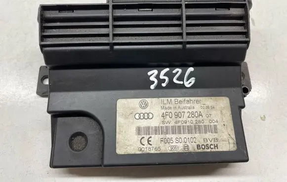 Audi A6 S6 C6 4F Power management control unit 4F0910280 4F0907280A