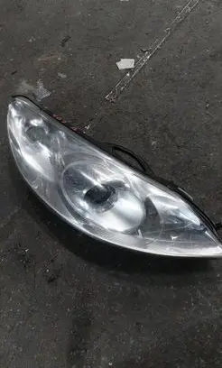 Peugeot 407 Headlight/headlamp 0301213602 9656668980