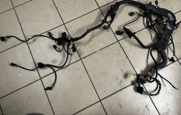 Engine installation wiring loom