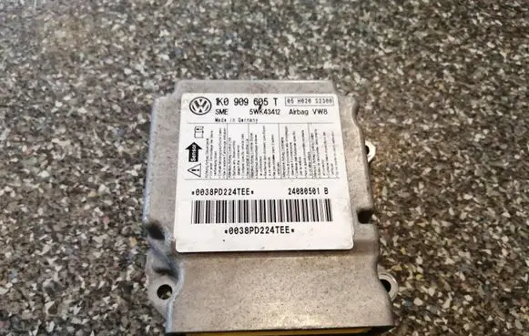 Volkswagen Golf Plus Airbag control unit/module 1K0909605T 5WK43412