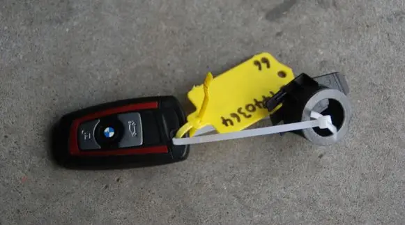 BMW 1 F20 F21 Ignition key/card 116KM