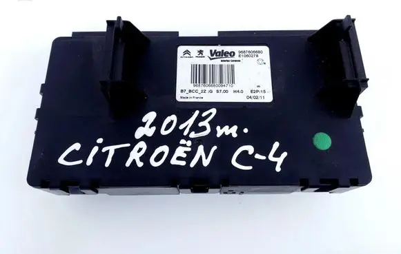Citroen C4 II Climate control unit 9687606680