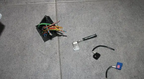BMW 3 E90 E91 Sound system wiring loom 9186215 65129186215 MASK2