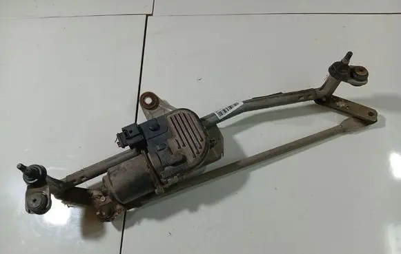 Volkswagen PASSAT B6 Front wiper linkage and motor 3C1955023E