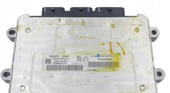 Peugeot 207 Engine control unit/module 9663306680