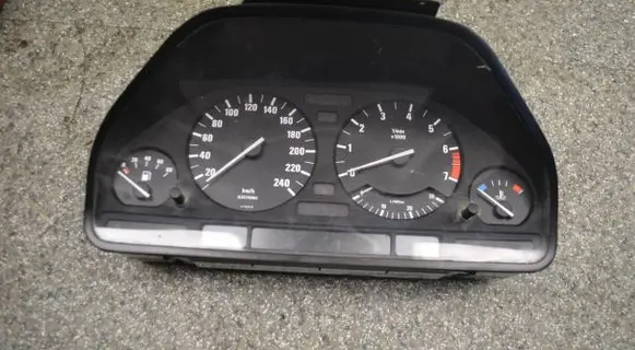 BMW 5 E34 Speedometer (instrument cluster) 1382961