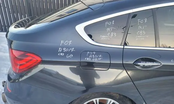 BMW 5 GT F07 Rear quarter panel 