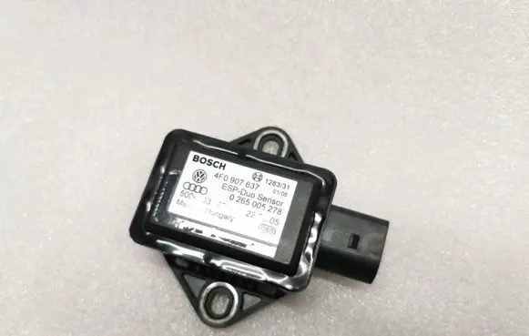 Audi A6 S6 C6 4F ESP acceleration yaw rate sensor 4F0907637