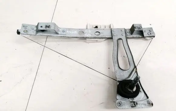 Citroen C3 Sliding door window regulator with motor 9639817380