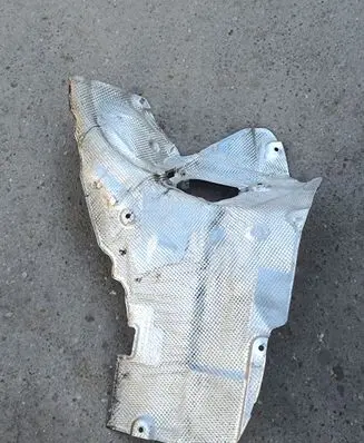Mercedes-Benz C W204 Heat shield in engine bay A2046803422