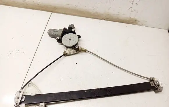Sliding door window regulator with motor